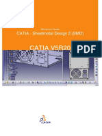 Catia V5R20: CATIA - Sheetmetal Design 2 (SMD)