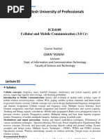 Bangladesh University of Professionals: ICE4109 Cellular and Mobile Communication (3.0 CR)