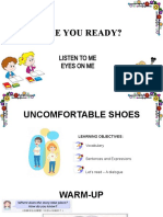 Level 3 - L3-Uncomfortable Shoes - Teacher Lee