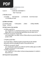 Class 8 Computer Science CHAPTER 4 (Frames, Table and Frames in HTML 5 ...