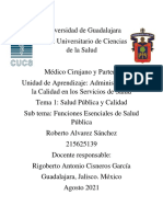 Alvarez, Roberto. Funciones Esenciales de Salud Pública