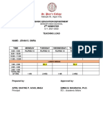 St. Peter's College: Basic Education Department 2 Semester