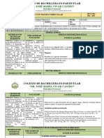 Planificación microcurricular de Física para 1° BGU