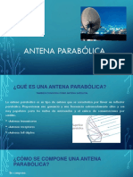 Antena parabólica: qué es, cómo funciona y sistemas que la utilizan