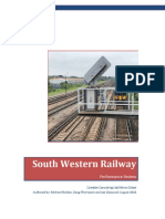 Improving Operational Performance on the South Western Railway Network