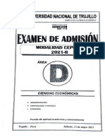 Examen Cepunt Área D