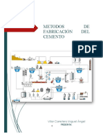 Metodos de Fabricacion Del Cemento