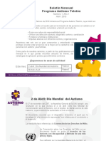 Boletin Mensual Autismo PDF