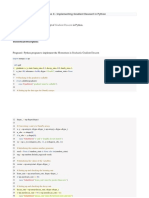 Experiment No 3 - Gredient Decent in Python