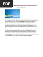 Download Belajar Membuat Website Dengan Photoshop Dan Dream Weaver by Ary PraWiro SuDarmo SN55875589 doc pdf