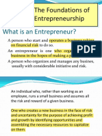 Entrepreneurship Module 1