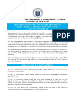 (Appendix 6) SAT-RPMS For MT I-IV SY 2020-2021 in The Time of COVID-19