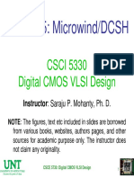 Lecture 5: Microwind/DCSH: CSCI 5330 Digital CMOS VLSI Design