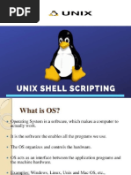 UNIX Shell Script