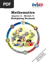 Mathematics: Multiplying Decimals