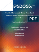 Certified Community Cloud Consultant Demo