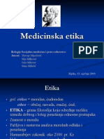 Medicinska Etika B
