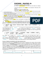 Conjunctions practice exercises