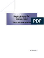 Model Antares-PJ1: Machine Codes: Y020/Y021/Y022