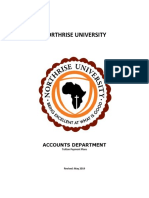 Northrise University: Accounts Department