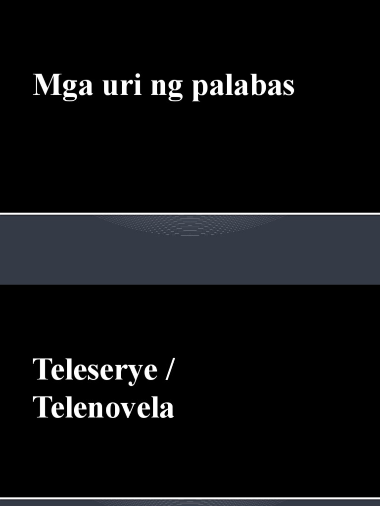 Understanding Different Types of TV and Media Programs Through Content