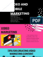 Video and Mobile Marketing: Presented by