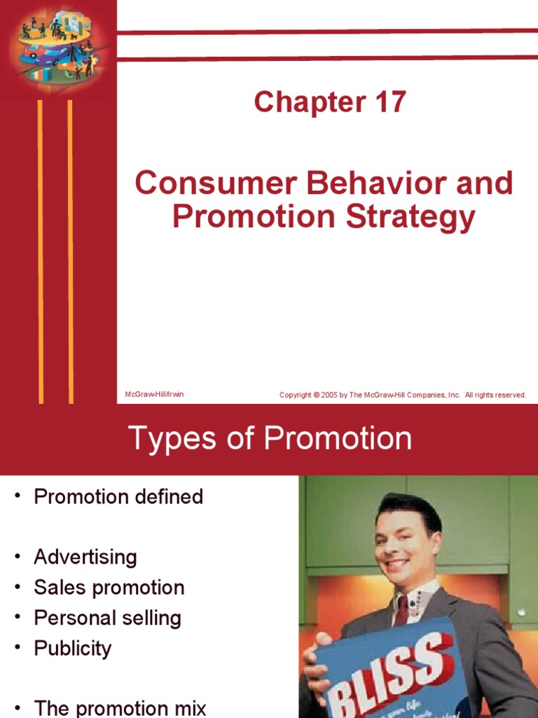 Consumer Behavior and Promotion Strategy: Mcgraw-Hill/Irwin | PDF ...