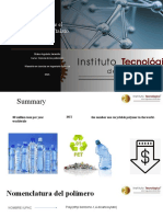 Investigación Sobre El Polietileno de Tereftalato