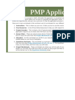 PMP Application Template v1