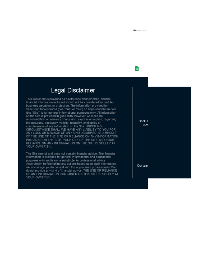 Free Financial Model for Startups | PDF | Revenue | Equity (Finance)