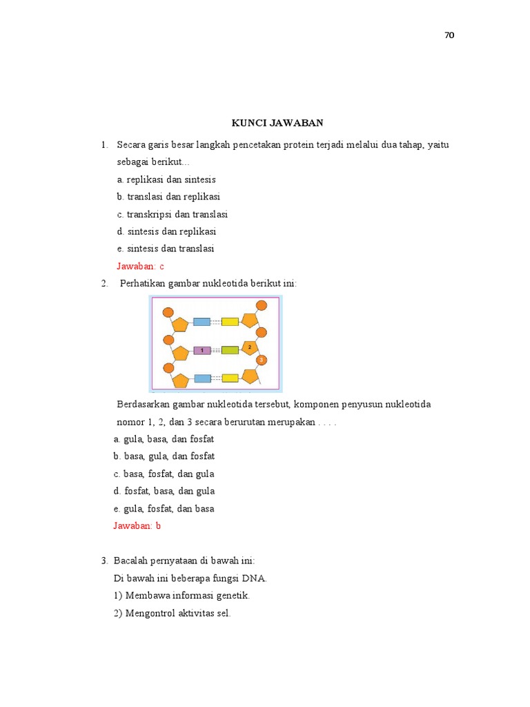Proses Sintesis Protein dan DNA | PDF | Sains & Matematika | Komputer