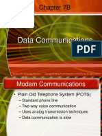 Chapter 7B: Data Communications