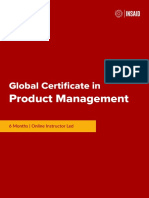 Global Certificate in Product Management