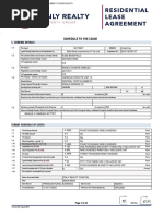 RESIDENTIAL LEASE AGREEMENT Guidelines