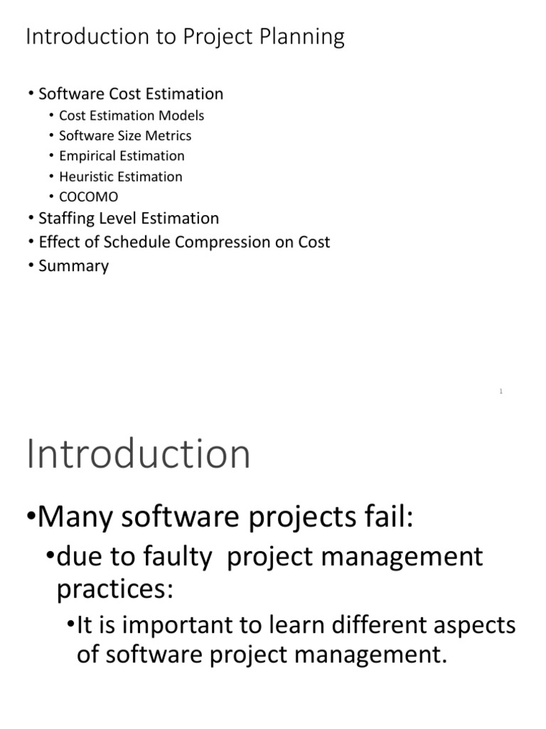 Software Effort Estimation Guide | PDF | Project Management ...