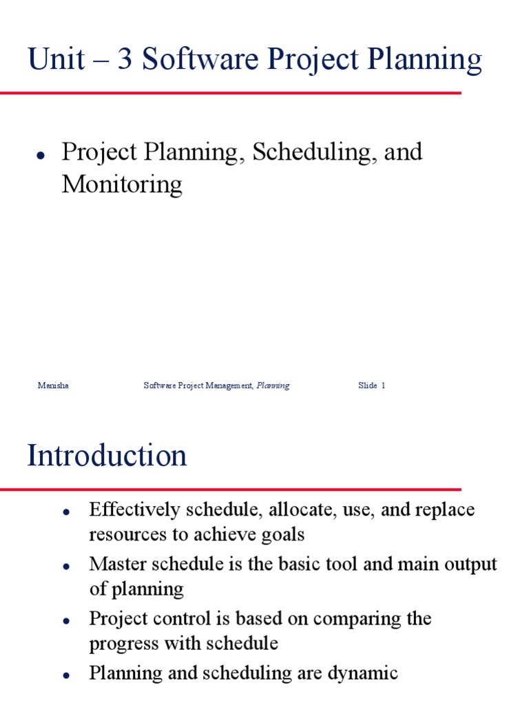 Unit-3 Activity Planning-Scheduling | PDF | Project Management | Business