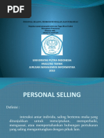 Download Personal Selling Promosi Penjualan Dan Publisitas by Muhammad Al-Aziz SN55878839 doc pdf