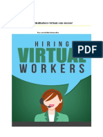 Contratação de Trabalhadores Virtuais
