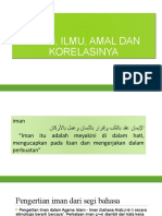 Iman, Ilmu Dan Amal