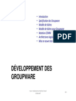 Chap4 Developpement Des Collecticiels Groupware M2-Isi - 2019-2020