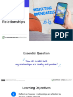 Rewarding Relationships - Lesson Slides