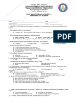 Earth's Habitability Exam