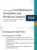Chapter 8. Markups and Markdowns