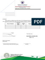 Request Form 137