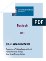 Curs 3 - Biomateriale