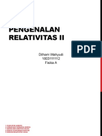 Pengenalan Relativitas Ii