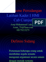 Mekanisme Persidangan