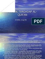 Akhlak Terhadap Al-Quran