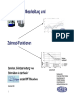 Referencia - Engranaje Informacion Rectificado Reishauer