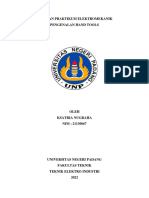 LAPORAN - PRAKTIKUM - ELEKTROMEKANIK 1 Ksatria Nugraha 21130067